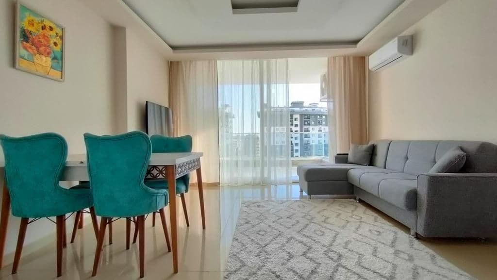 Квартира в Алании, Турция, 65 м², фото 2