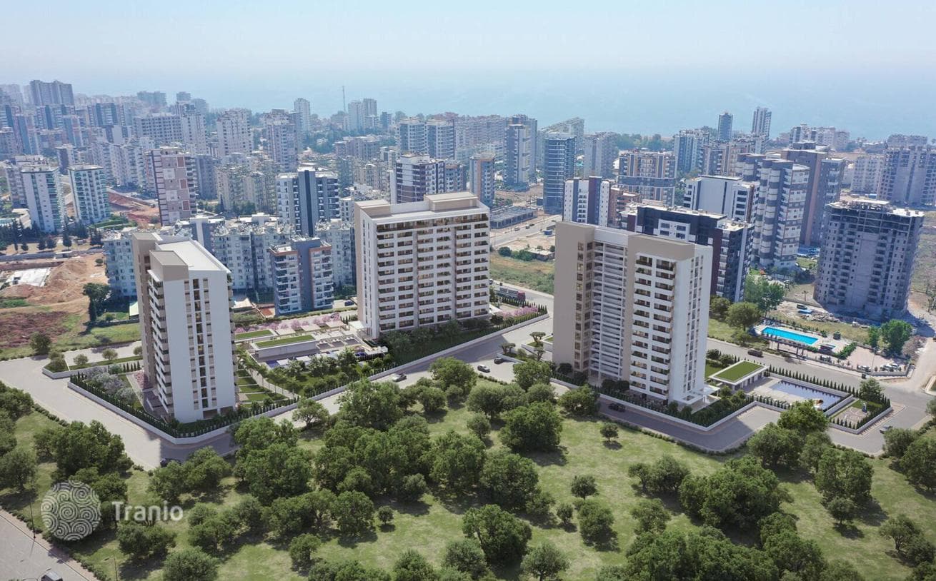 1-Bedroom (1+1) Apartments with Sea and City Views in Mersin, Mezitli, photo 4