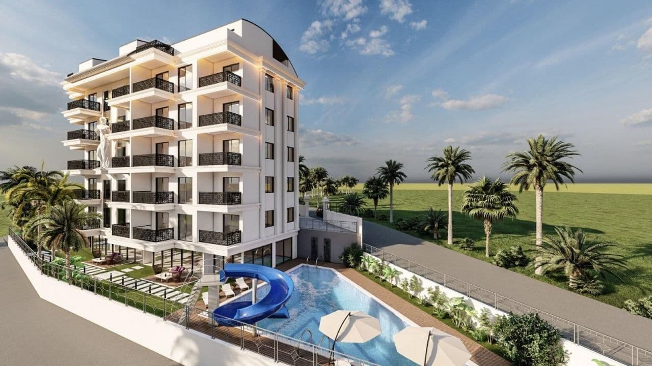 Квартира в Авсалларе, Турция, 56 м²