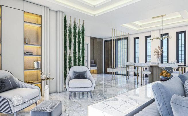 Villas with Sea View and Smart Home Systems in Kargicak, Alanya, photo 2