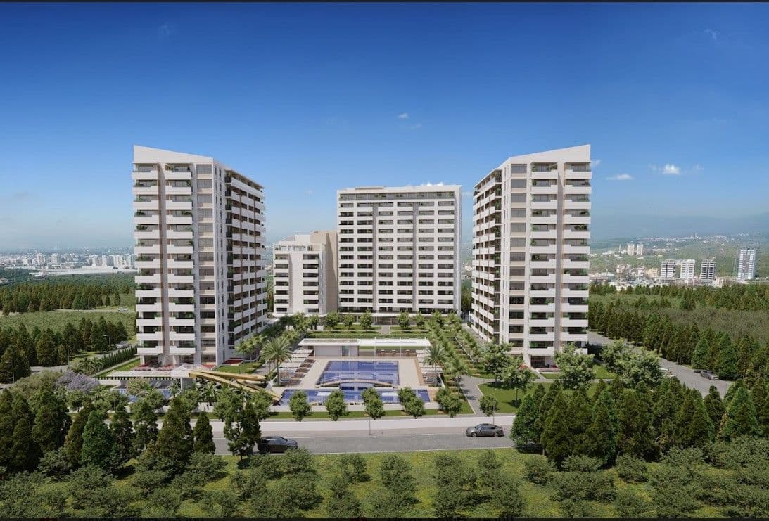 Квартира в Мерсине, Турция, 53 м²