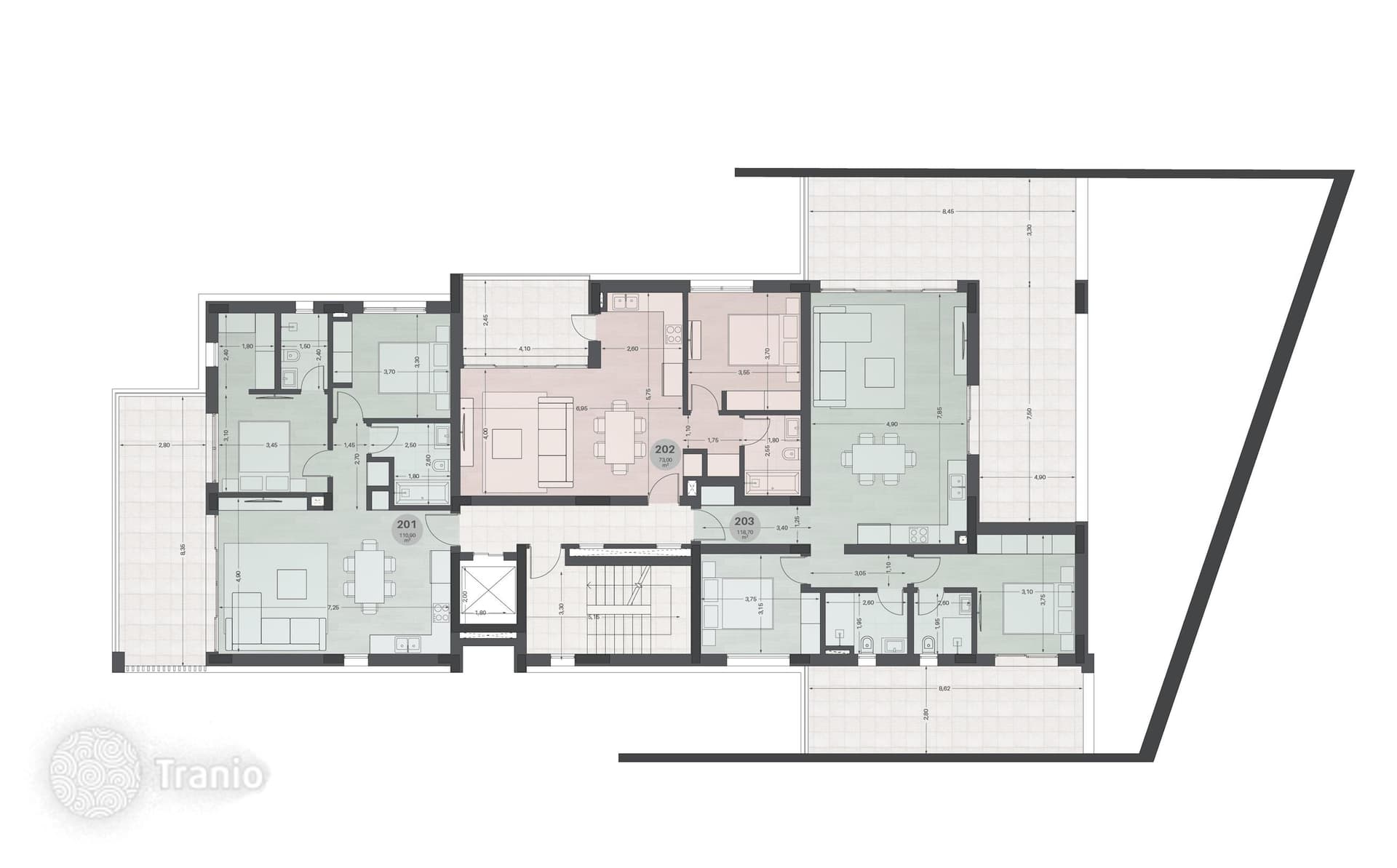 2-Bedroom Apartment in Columbia, Limassol, photo 5
