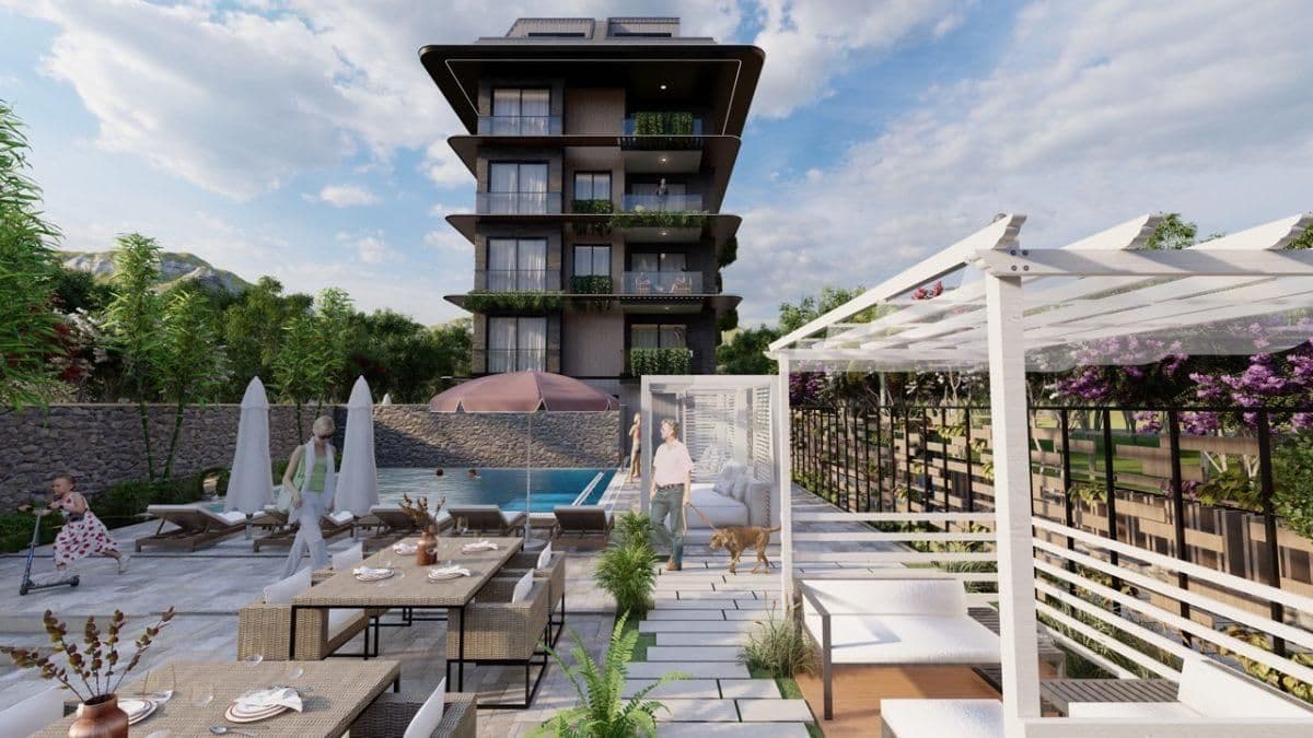 Квартира в Кестеле, Турция, 52 м², фото 3