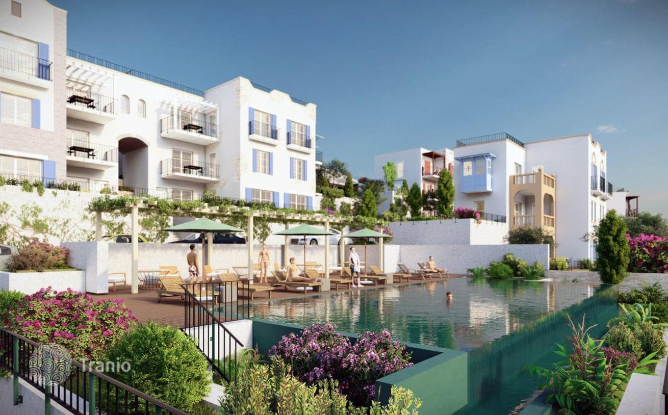 New Apartments with Shared Pool in Bodrum, Turkey