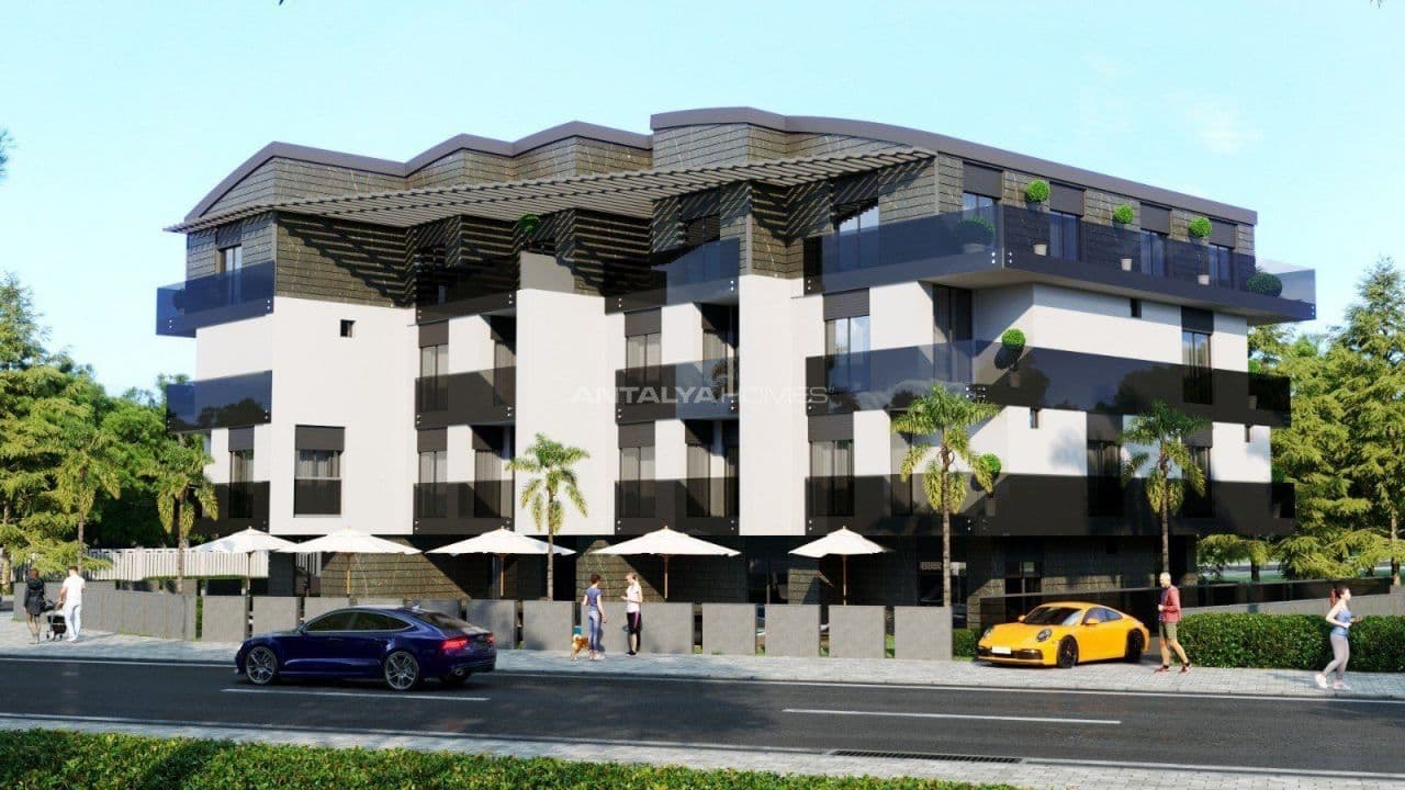 Апартаменты в Анталии, Турция, 56 м²