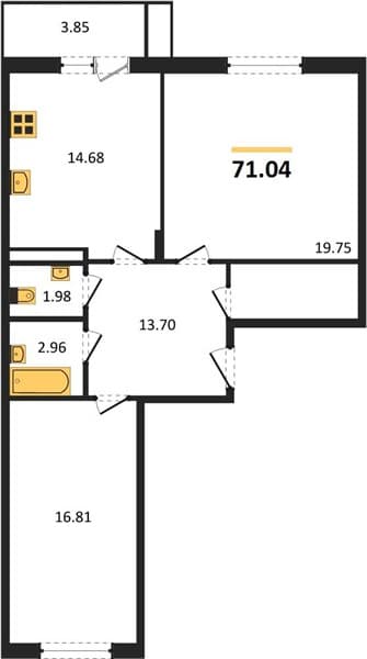Apartment in Sady u Morya Complex, Temryuk