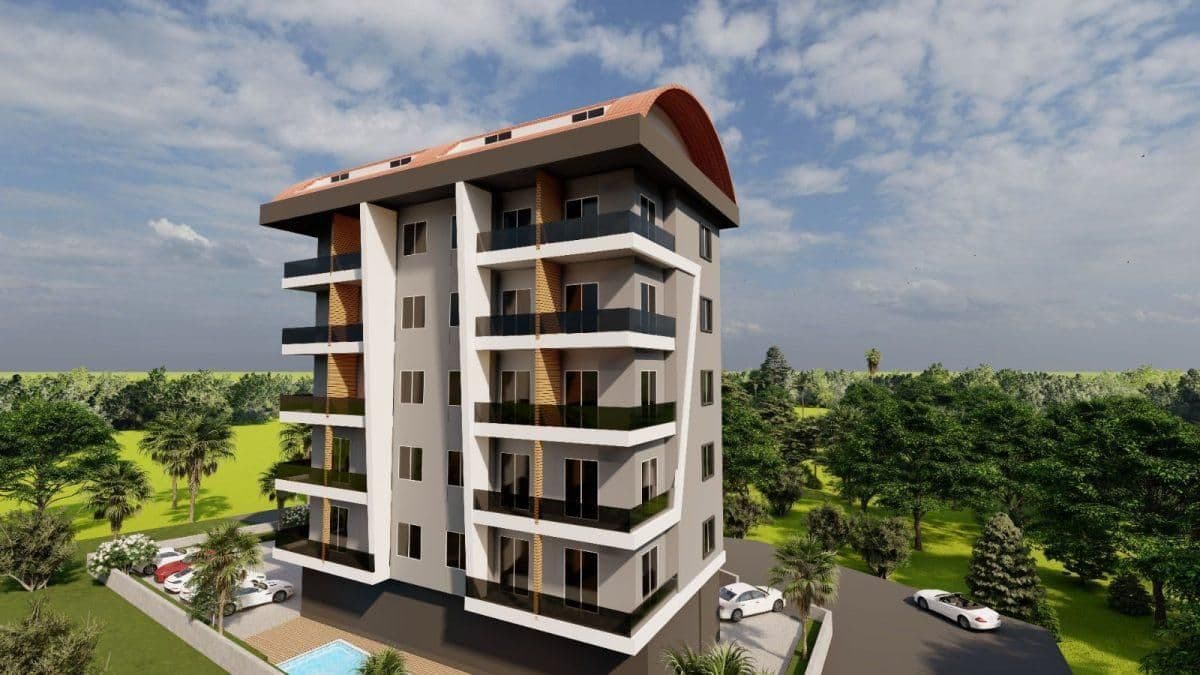 Квартира в Авсалларе, Турция, 55 м², фото 4