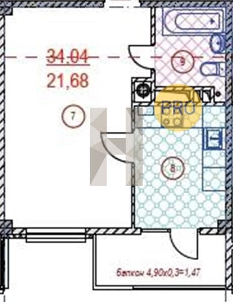 Studio Apartment in Dva Reki Complex, Tuapse