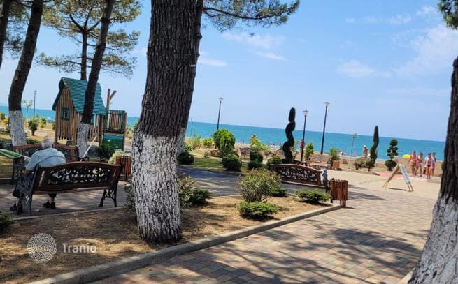 2-Story House with Land Plot near the Sea in Kobuleti