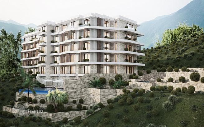 Luxury Residential Complex with Amenities and Sea Views in Becici, Budva