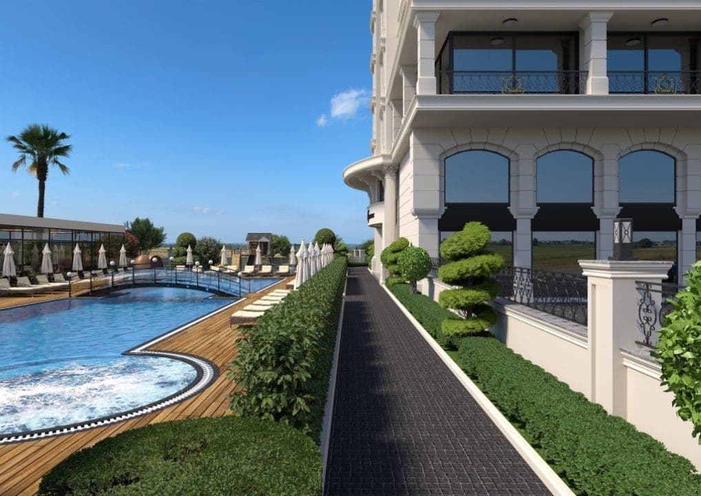 Квартира в Алании, Турция, 54 м², фото 3