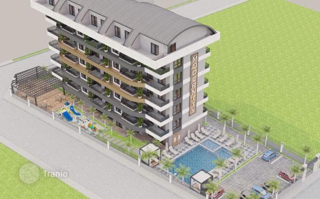Spacious Apartments in Central Avsallar, Antalya