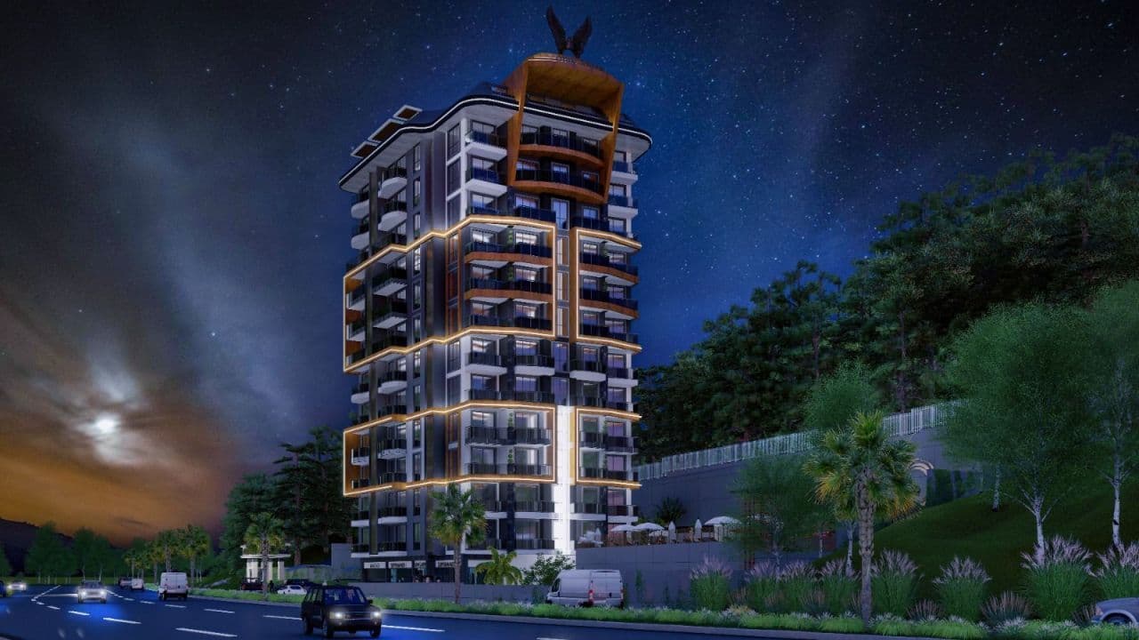 Квартира в Алании, Турция, 55 м², фото 2