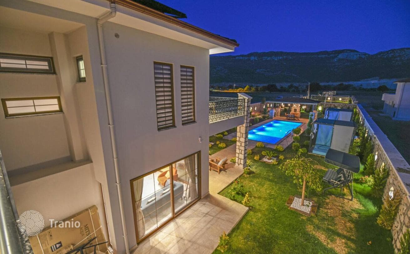 2-Bedroom (2+1) Furnished House with Large Garden in Kalkan, Kas