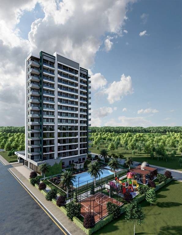 Квартира в Мерсине, Турция, 44 м²