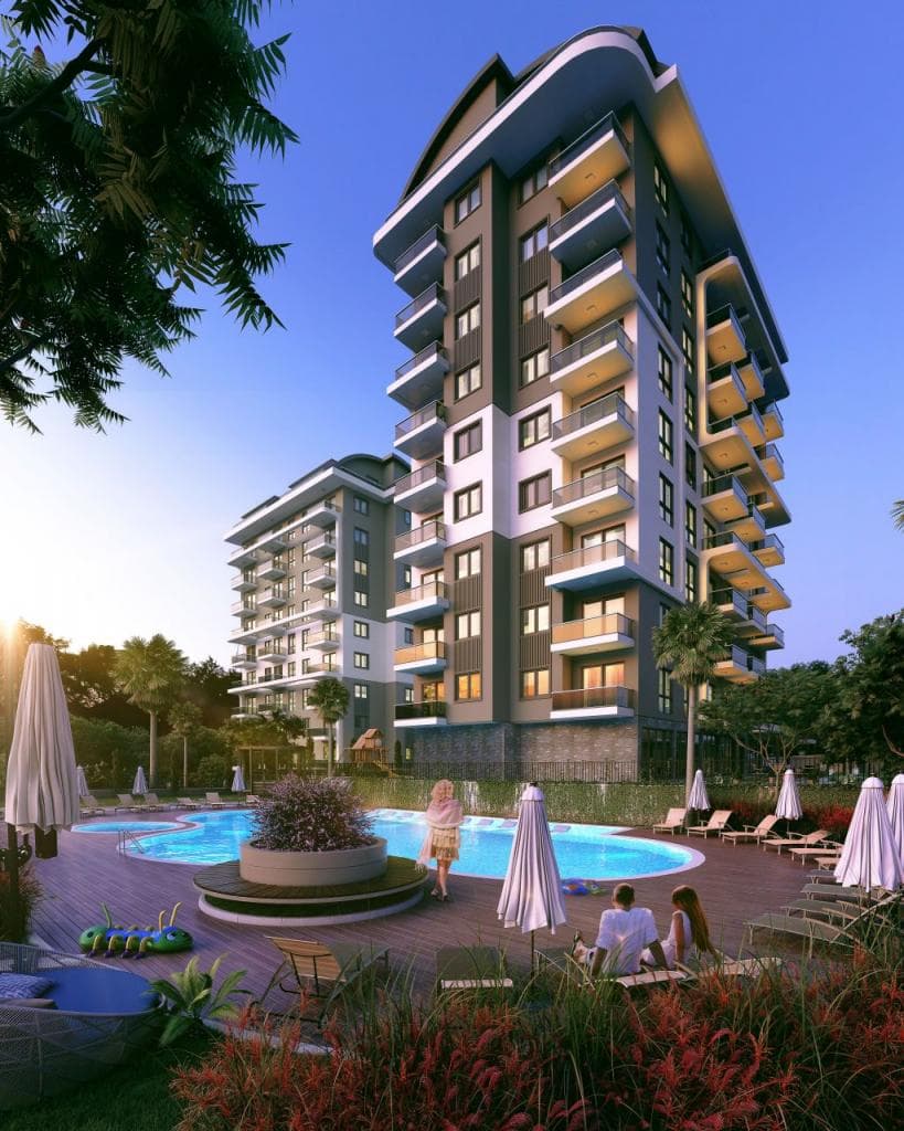 Квартира в Авсалларе, Турция, 54 м², фото 3