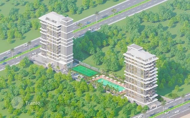Жилой комплекс в живописном районе Аланьи, Махмутлар, фото 2