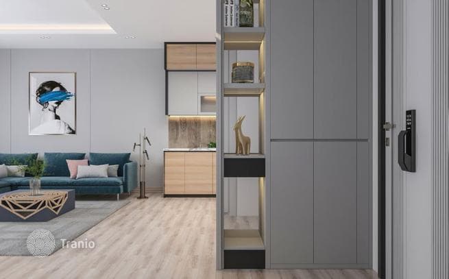 1-Bedroom (1+1) Apartment on the 3rd Floor in Tomyuk, Mersin