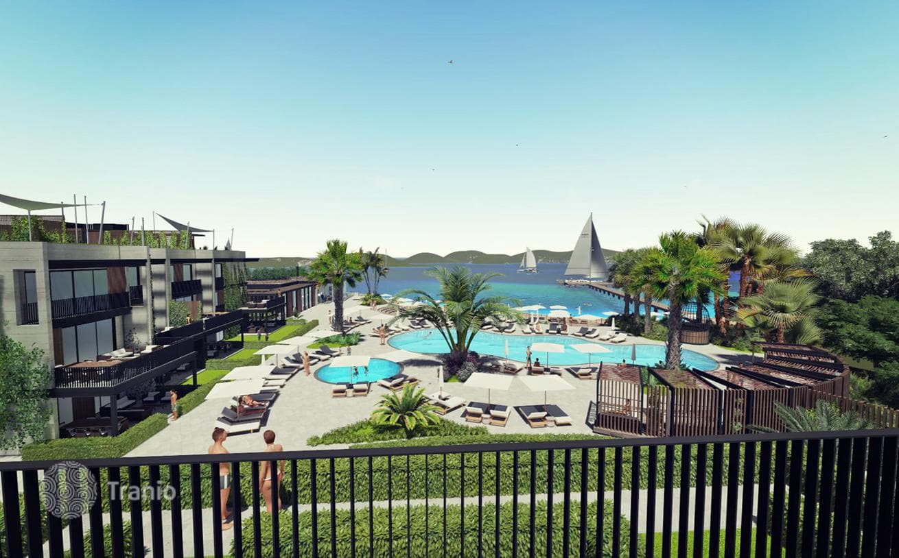 Apartments with Private Beach Access in Bodrum