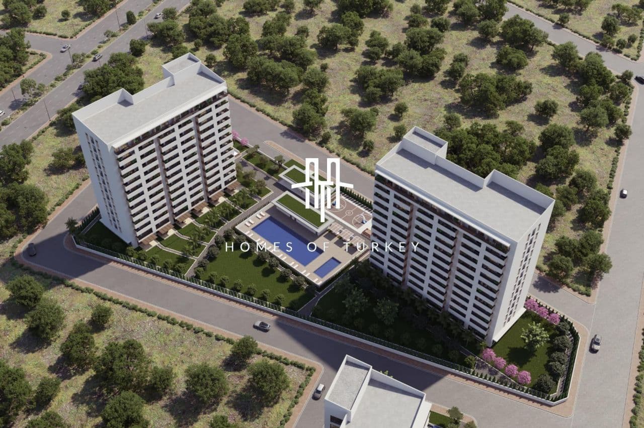 Апартаменты в Мерсине, Турция, 80 м², фото 2