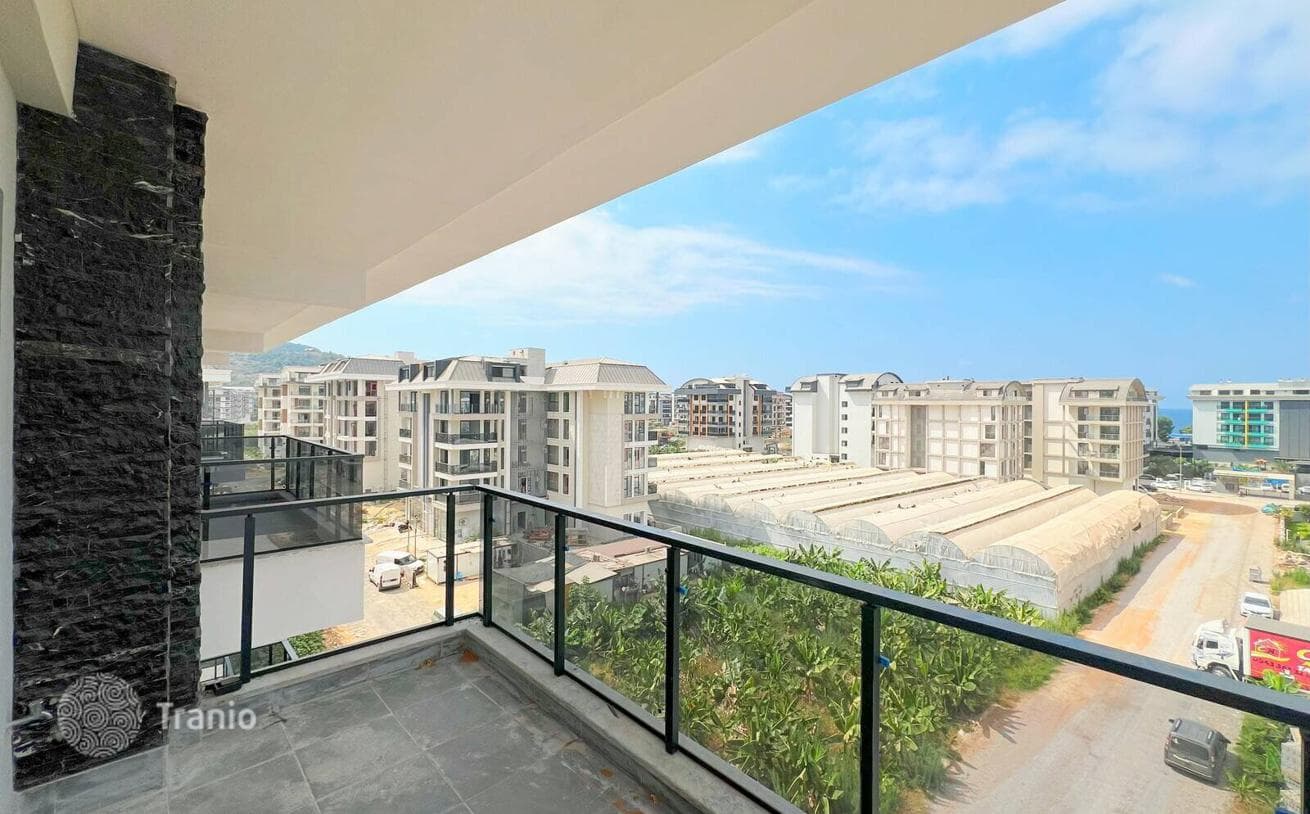 New Apartments 400 m from the Beach in Kargicak, Alanya