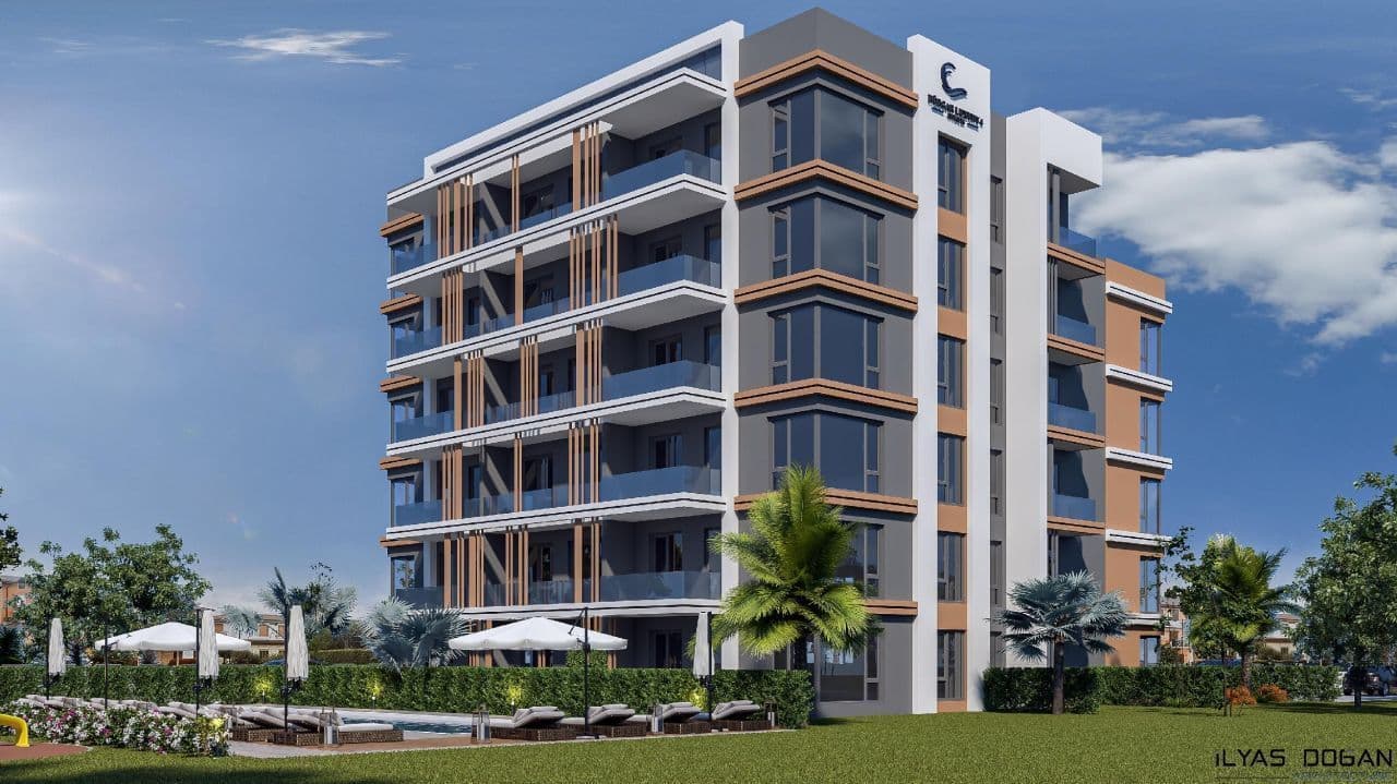 Квартира в Анталии, Турция, 47 м²