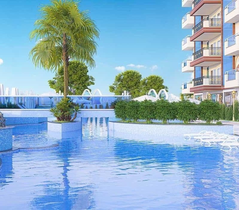 Квартира в Алании, Турция, 125 м²