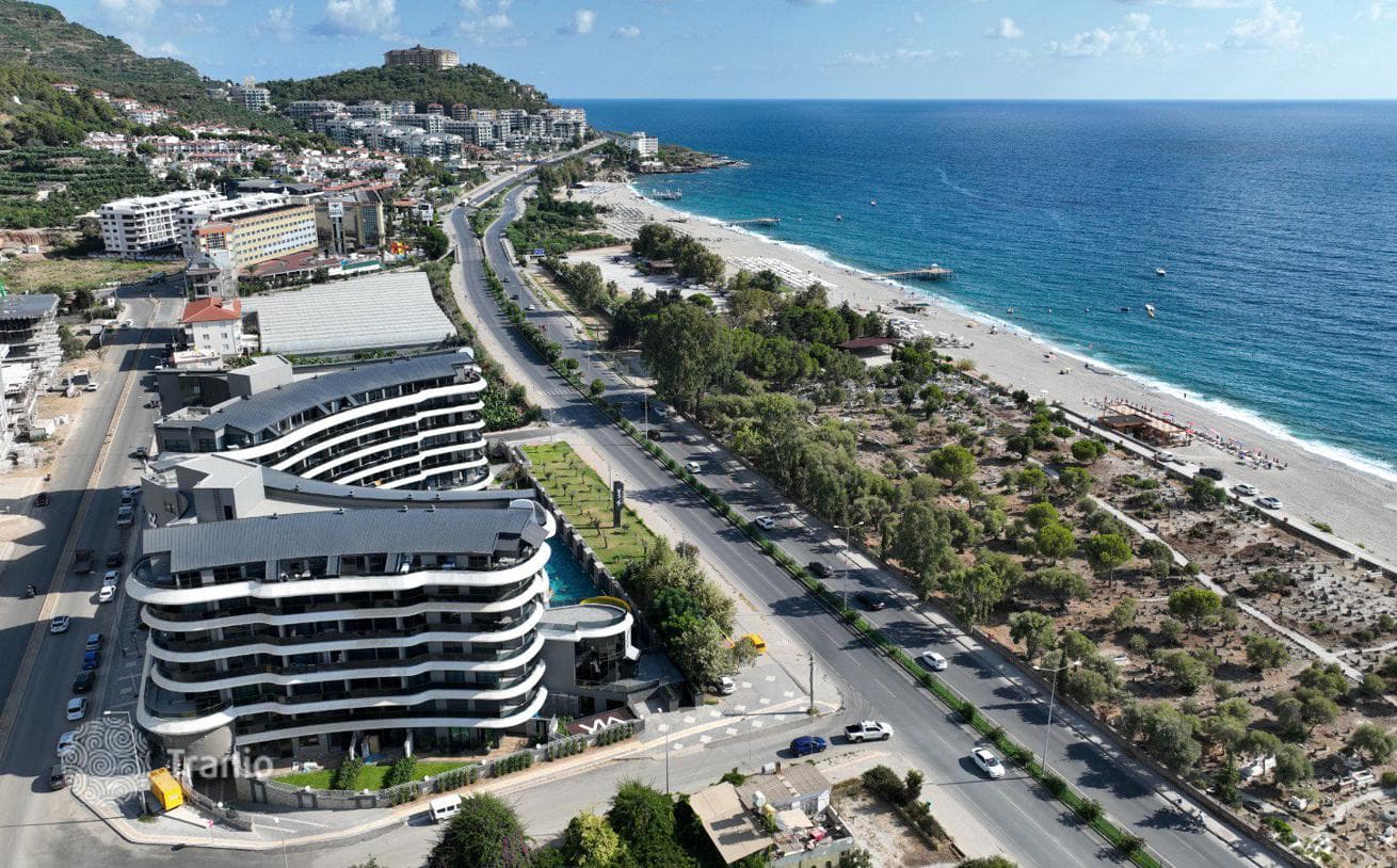 1-Bedroom Apartment with Sea View in Kargicak, Alanya, photo 5