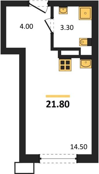 Studio Apartment in Porto-Novo, Tsemdolina