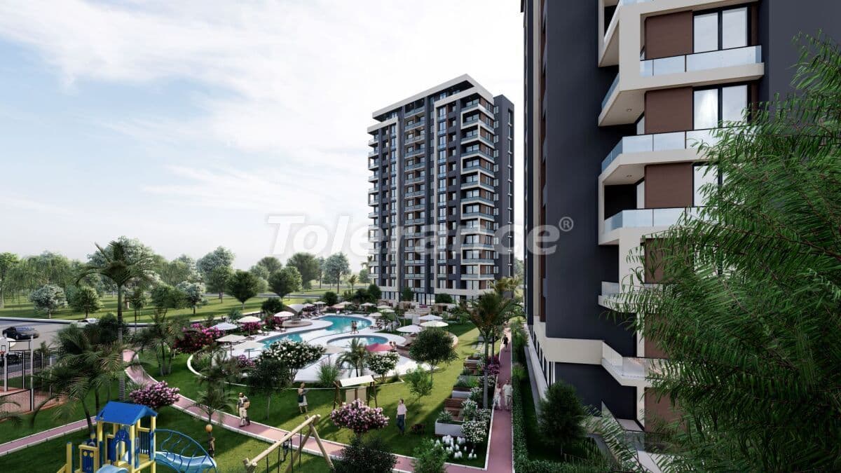 Апартаменты в Мерсине, Турция, 60 м², фото 4