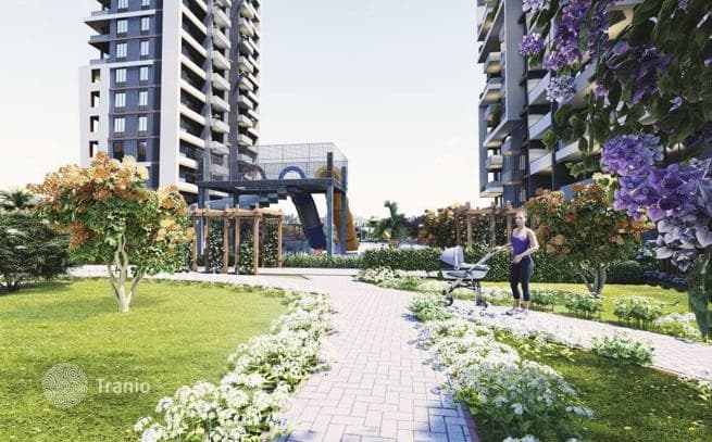 2-Bedroom Apartments with Shared Pool in Mersin