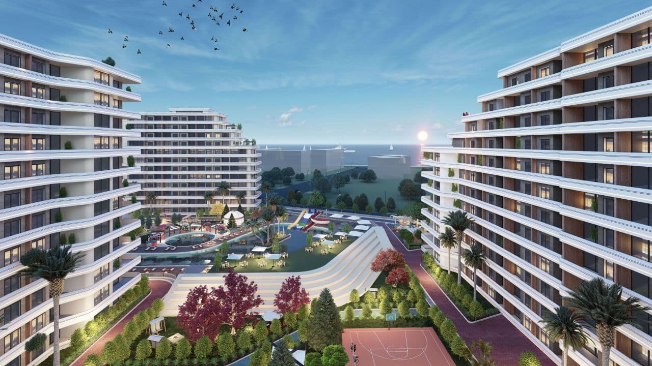 Апартаменты в Мерсине, Турция, 70 м²