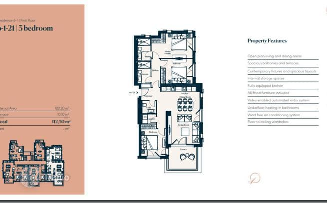 Luxury Apartments in Centrale, Lustica Bay