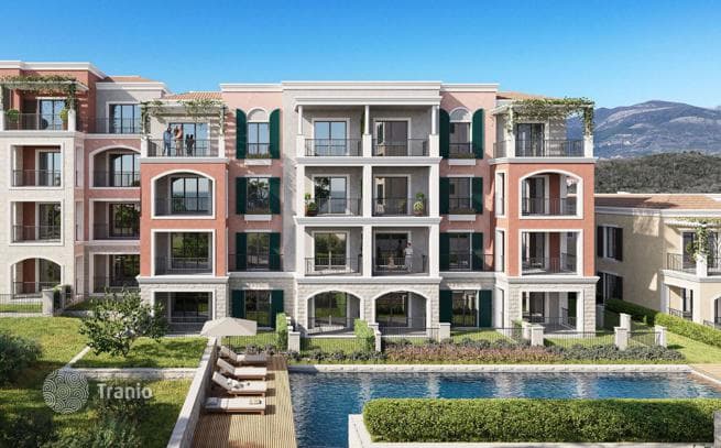 New Luxury Apartments with Beaches and Marina in Tivat