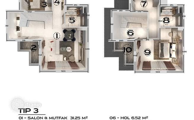New Premium Apartments under Construction in Avsallar, Alanya, photo 4