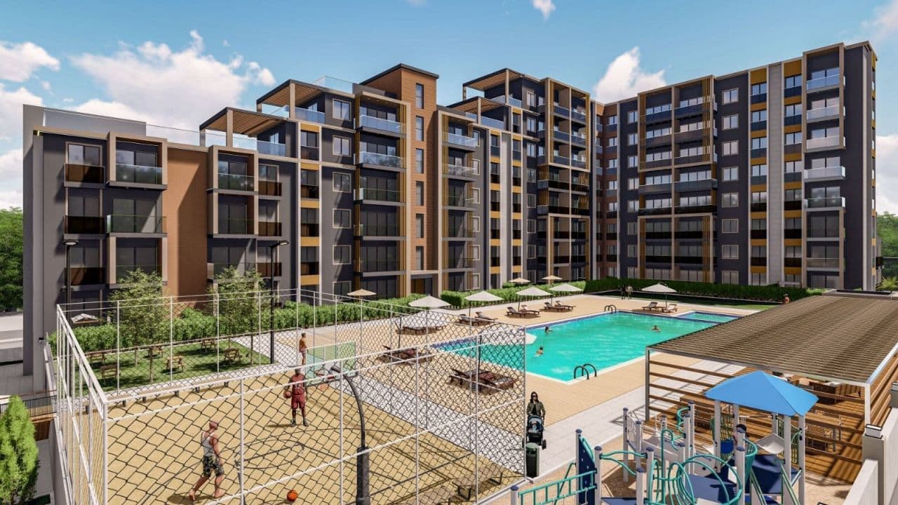 Квартира в Анталии, Турция, 45 м²