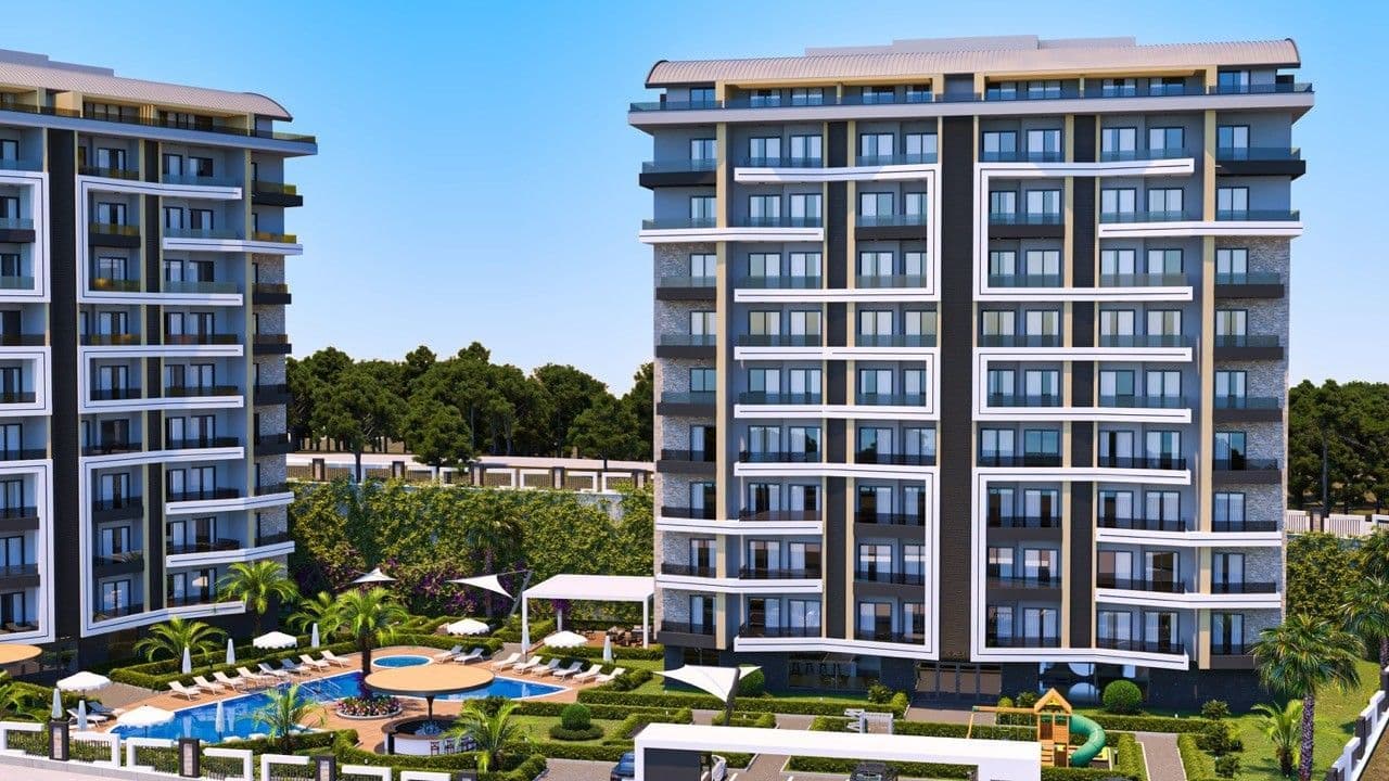 Квартира в Авсалларе, Турция, 52 м²