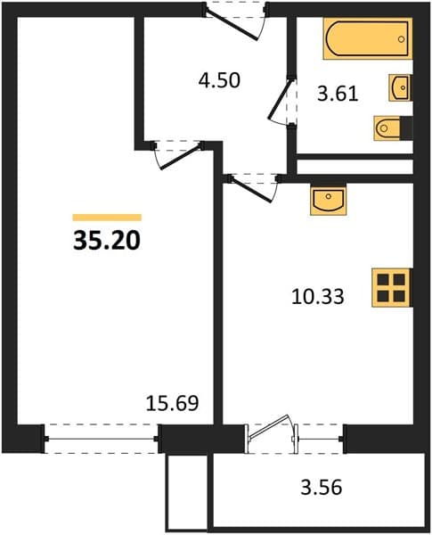 Studio Apartment in Sady u Morya, Temryuk