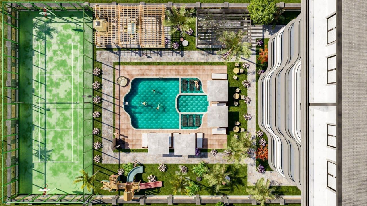Квартира в Кестеле, Турция, 61 м², фото 4