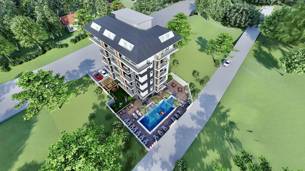 Квартира в Авсалларе, Турция, 50 м²