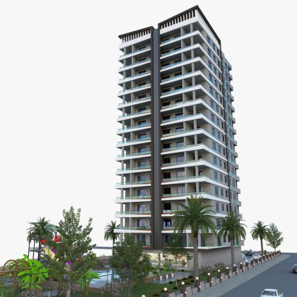 Квартира в Мерсине, Турция, 75 м²