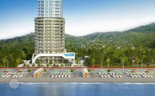 Studio Apartment with Furnished Interior in a 5-Star Hotel in Batumi