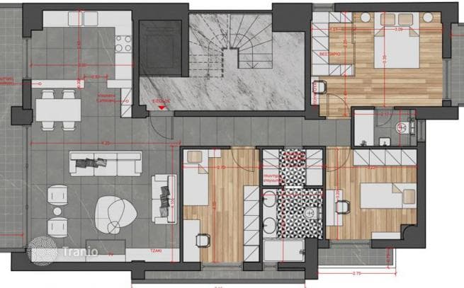 2-комнатные апартаменты в новостройке 50 м² в Ханиоти, Греция, фото 3