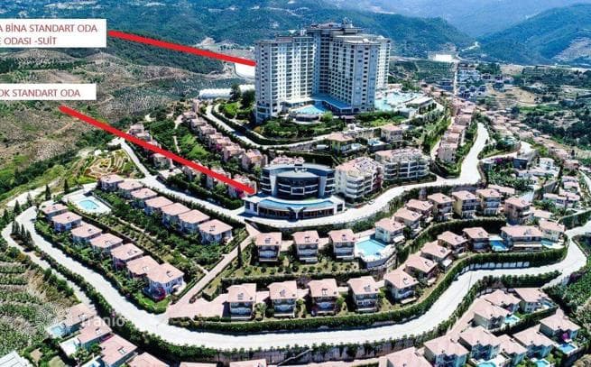 2-Bedroom Apartment with Waterpark View in Gold City Residence, Kargicak, Alanya, photo 4