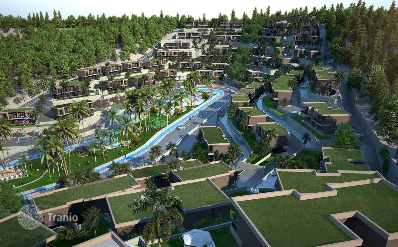 2–3-Bedroom Apartments and Villas with Full Amenities in Bodrum