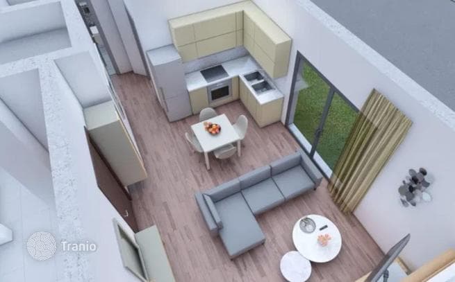 1-комнатные апартаменты в новостройке 61 м² в Халкидики, Греция
