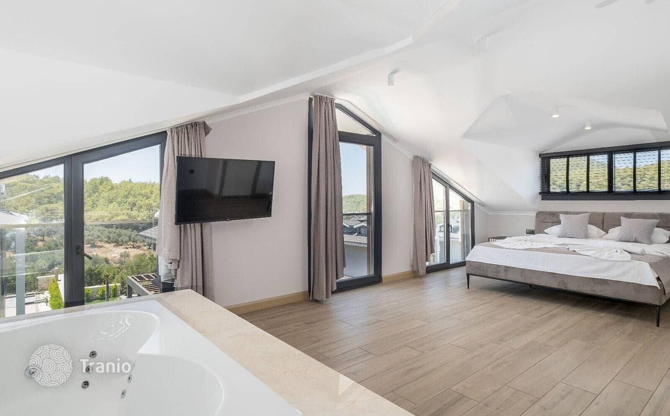 3-Bedroom (3+1) Luxury Villa with Sea View in Ovacik, Fethiye, photo 2