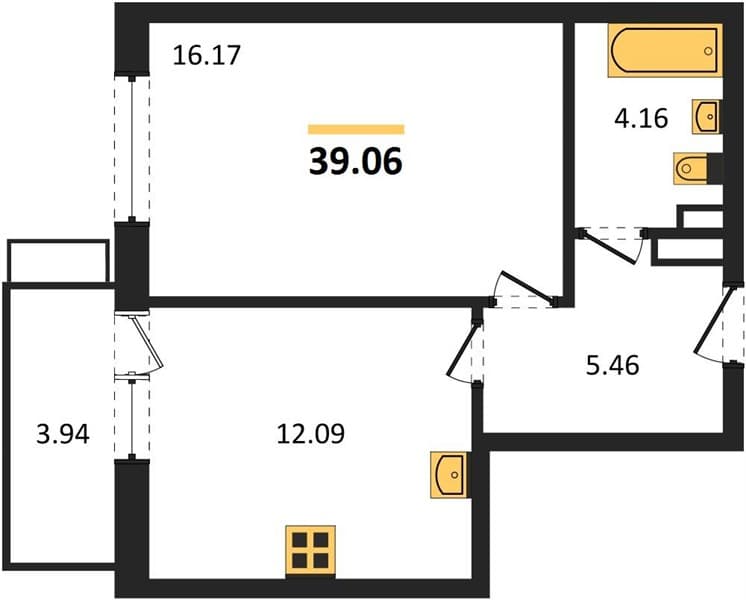 Studio Apartment in Sady u Morya, Temryuk