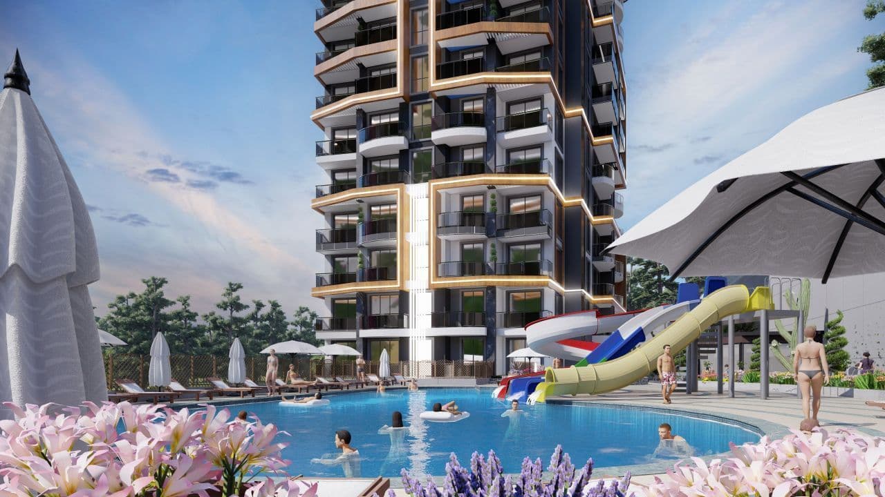 Квартира в Алании, Турция, 55 м²
