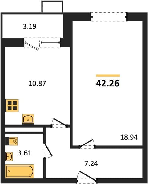 Studio Apartment in Sady u Morya, Temryuk